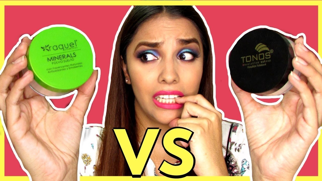 RAQUEL VS TONOS - ¿CUÁL ES EL MEJOR POLVO SUELTO? 😱🔥