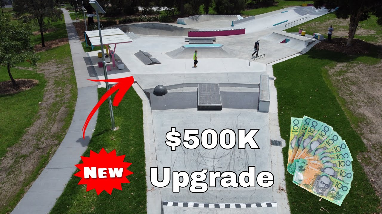 This Old Skatepark Just Got a 500K Upgrade