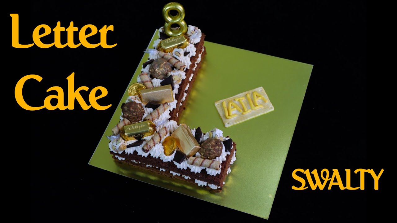 Letter Cake L | ل )كيك بشكل حرف)