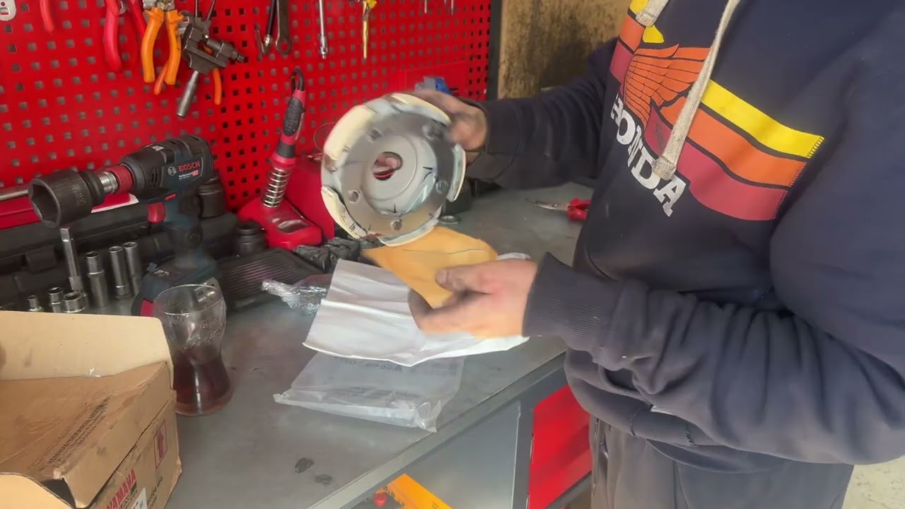 XMAX 250  Debriyaj Balatası Değişimi