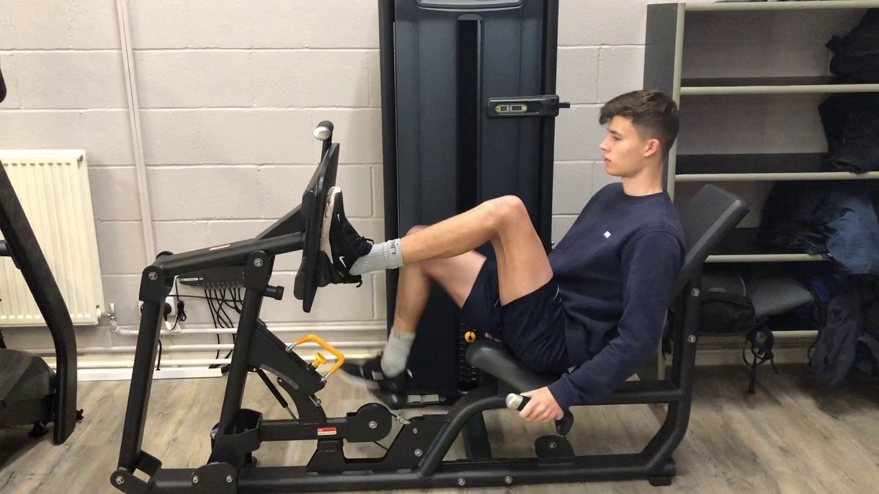 1RM Leg Press Test Protocol