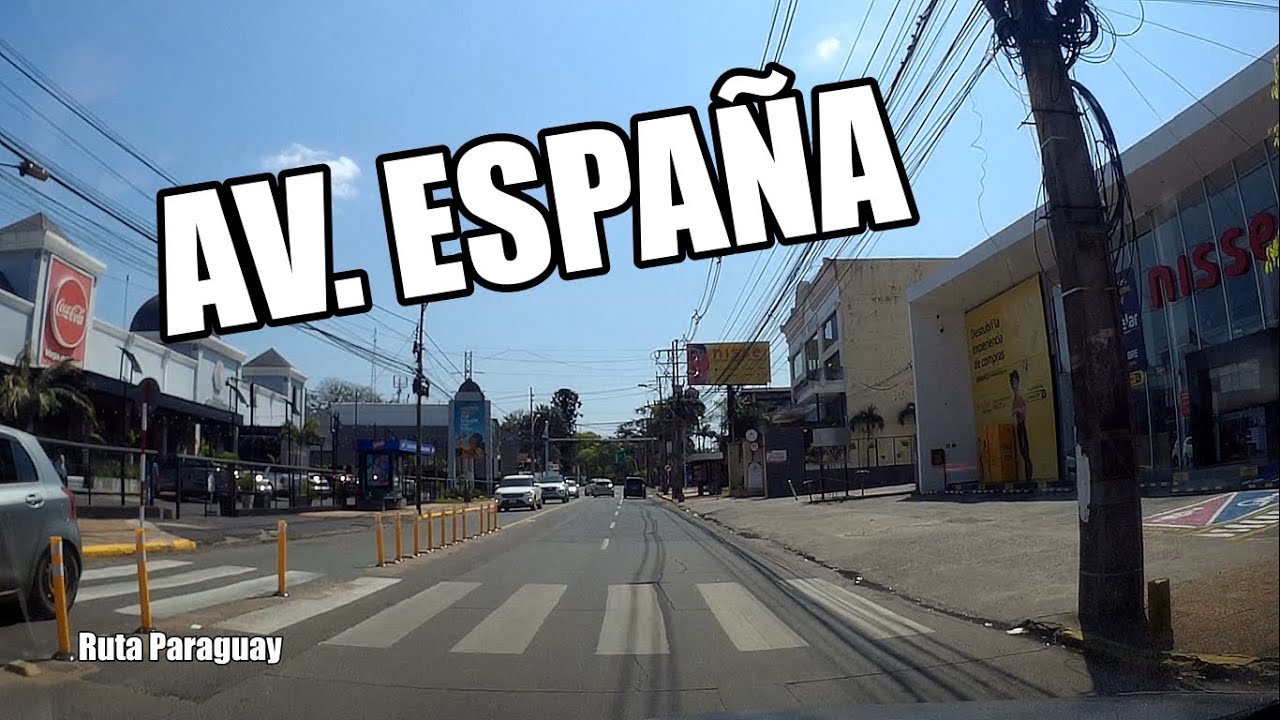 Av. Epaña, Asunción - Conducir en tiempo real - Driving in Paraguay