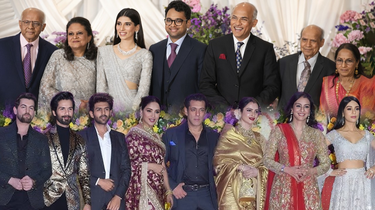 LIVE Sooraj Barjatya's Daughter Wedding: Salman Khan, Jeetendra, Aamir, Varun, Sharvari & Bobby Deol