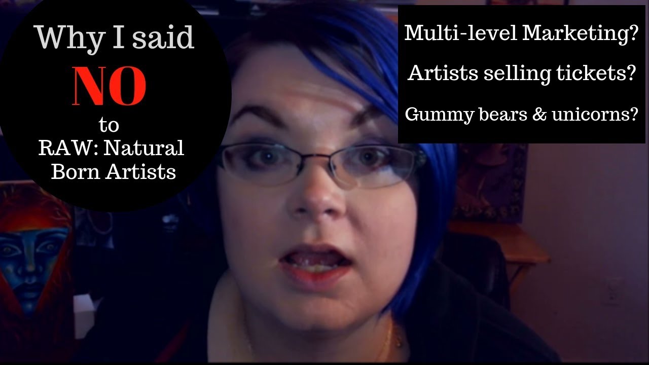 Why I said No to RAW: Natural Born Artists