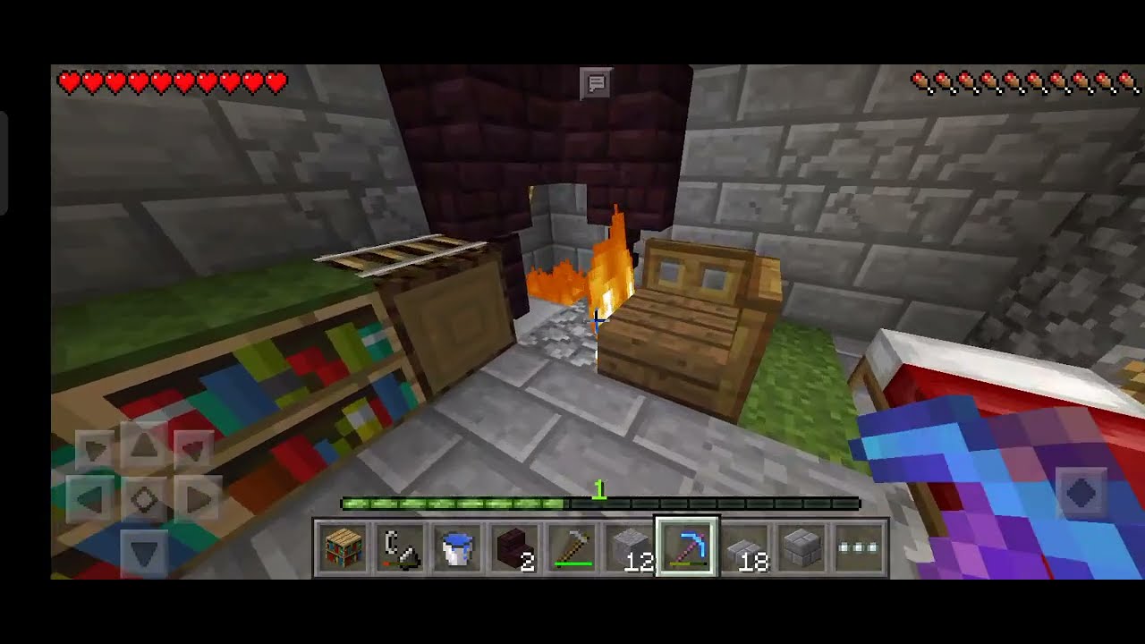 Minecraft survival ep 11 !  Make Castle interior 🤗   Part 1