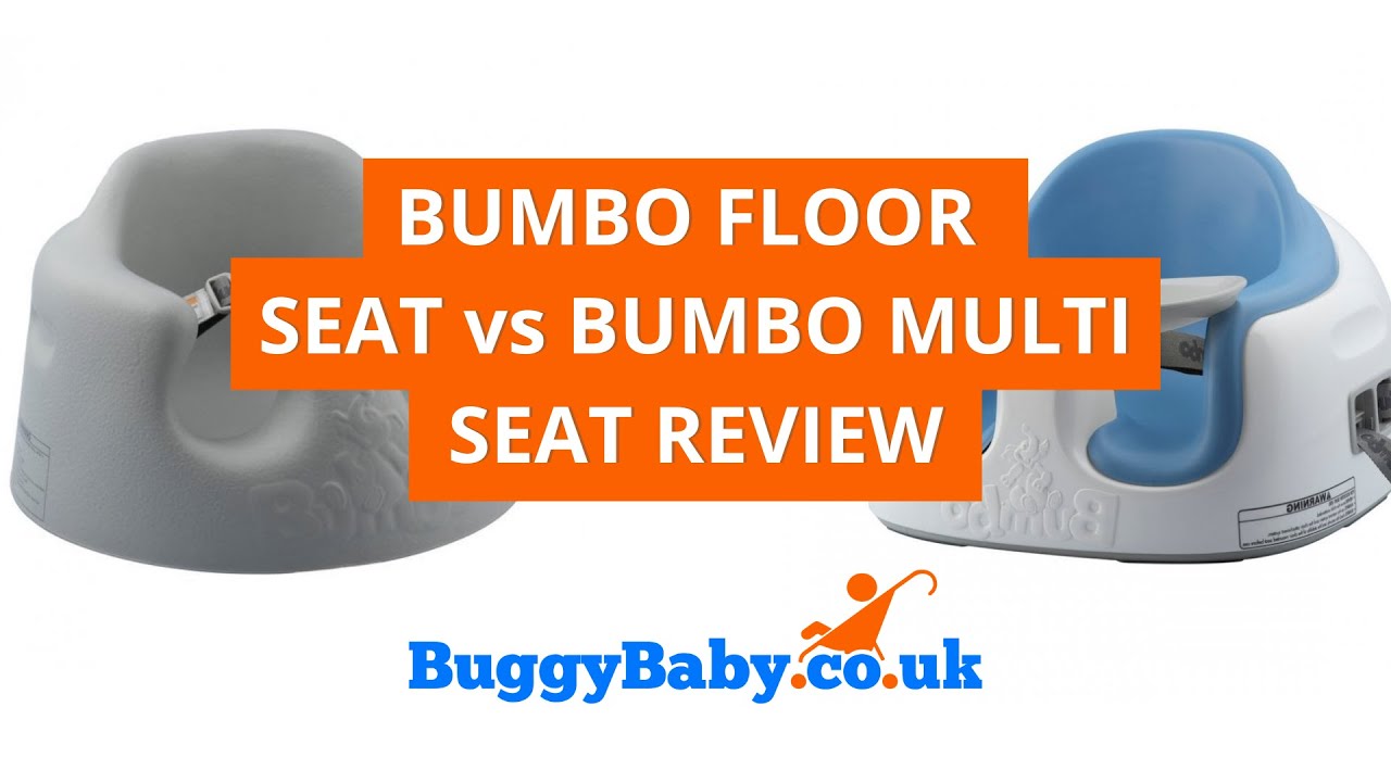 Bumbo Floor Seat vs Multi Seat | BuggyBaby Reviews