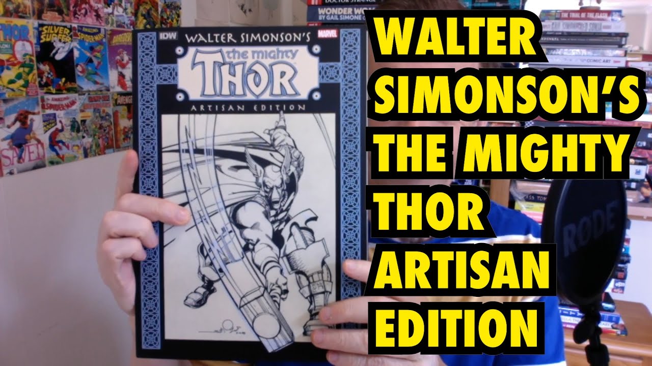 Walter Simonson's : The Mighty Thor Artisan Edition Book Review (Beta Ray Bill) IDW