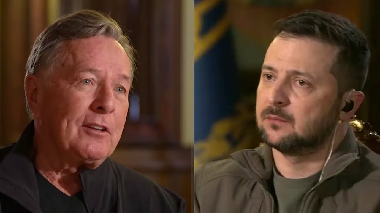 Владимир Зеленский дал интервью канадским каналам CTV и CBC (2022) Новости Украины