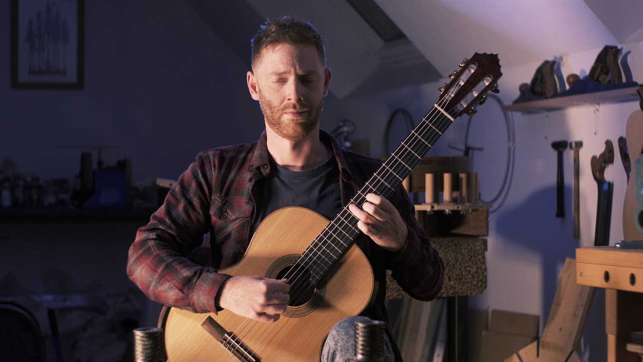 Mov.1 Preludio Saudade from La Catedral - Jonathan Parkin (McClaren Guitars Workshop Sessions)