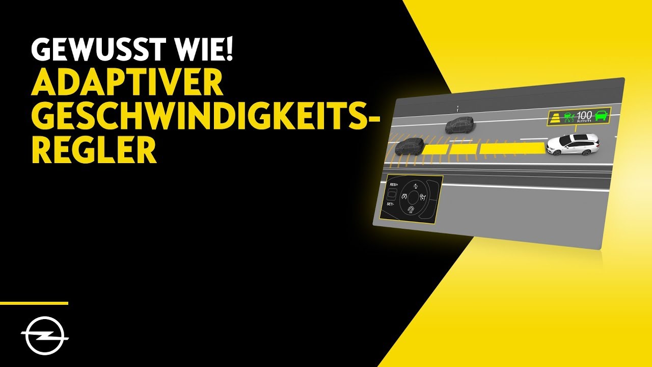 Adaptiver Geschwindigkeitsregler – Gewusst wie!