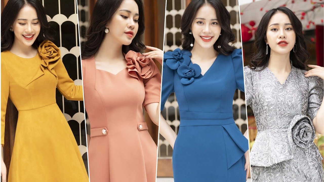 Mẫu váy đẹp tết 2022| thời trang nữ, mẫu váy đầm đẹp nhất