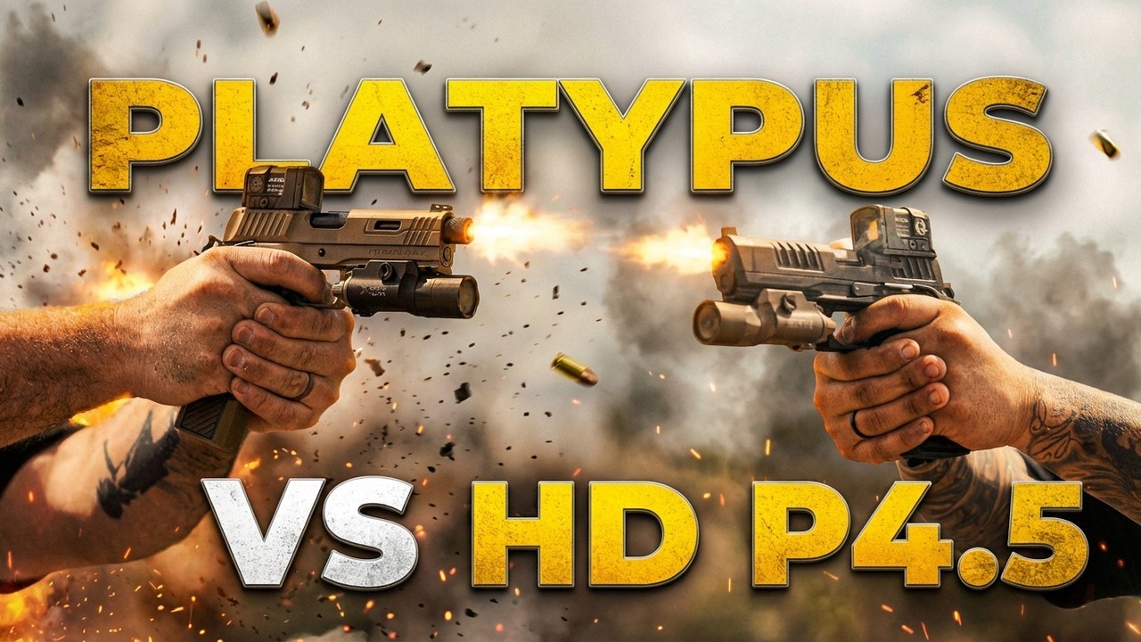 Average Shooters Decide: Platypus or Staccato HD P4.5?