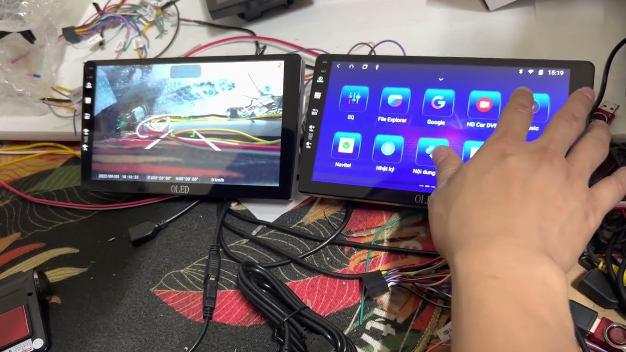 So sánh chất lượng  camera hành trình android T2 và U2