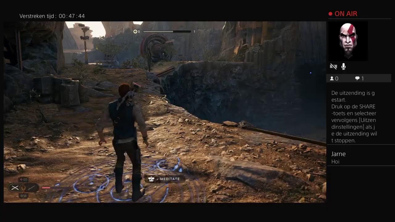 Live PS4-uitzending van Gamen-met-Rea Star Wars Survivor #4