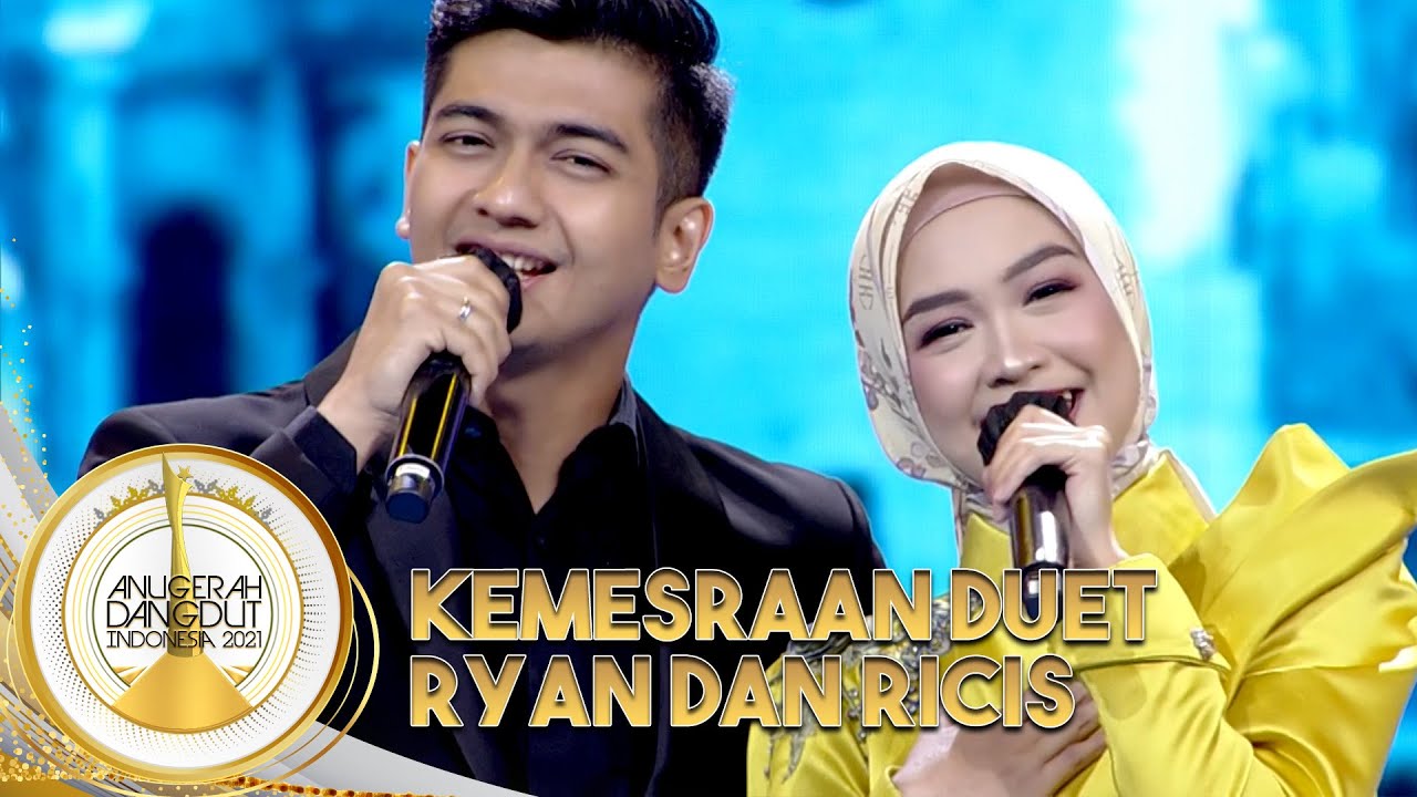 MESRA BANGET DUET PENGANTIN BARU RICIS DAN RYAN DI PANGGUNG ADI 2021 | ANUGERAH DANGDUR INDONESIA