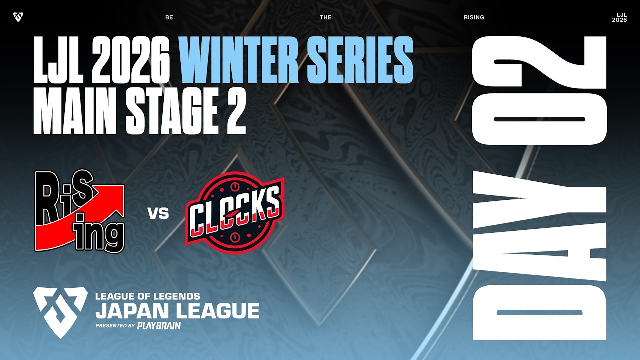 RGA vs CK ‐ VOD ‐ LJL 2026 Winter MainStage 2 DAY 2 Match 1 Game 1