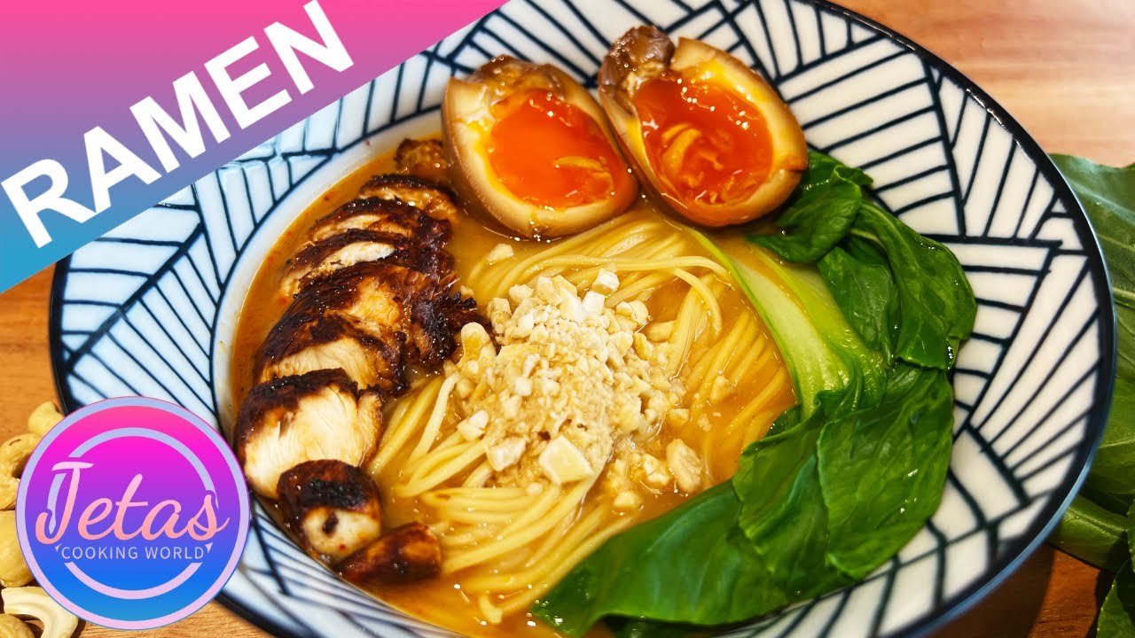 RAMEN mit Hühnerfleisch - einfach zum Nachkochen