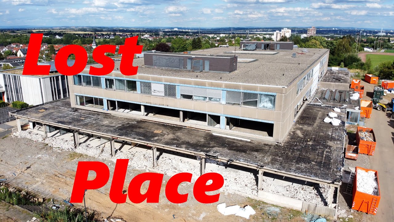 Lost Place: Alte Integrierte Gesamtschule Stierstadt – Hier wird keiner mehr unterrichtet 👨‍🏫