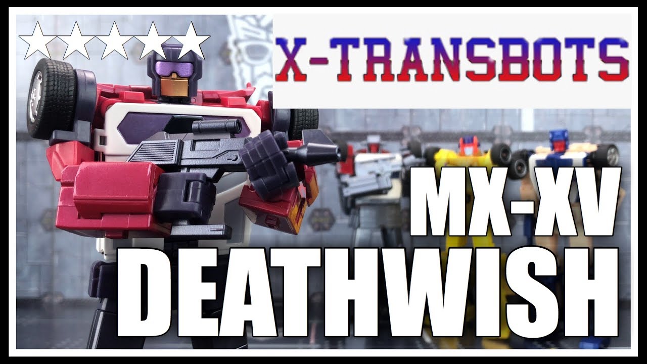 X-Transbots Toys MX-XV DEATHWISH Transformers Masterpiece Stunticon Deadend