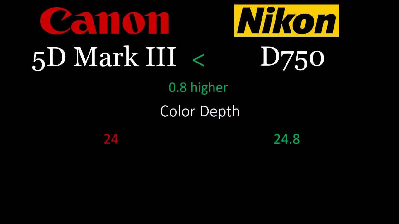 Canon 5D Mark III vs Nikon D750