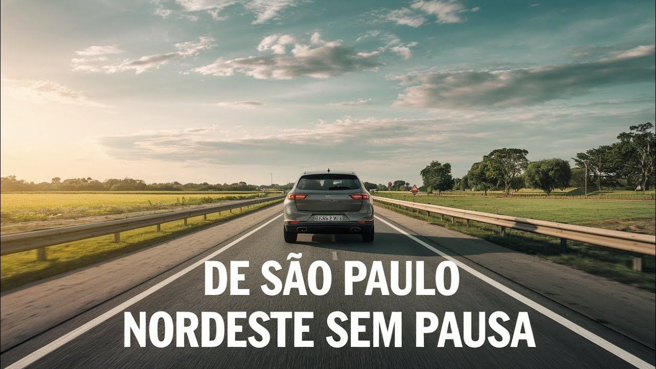 Viagem de carro 2025 de São Paulo para o nordeste sem pausa parte 04