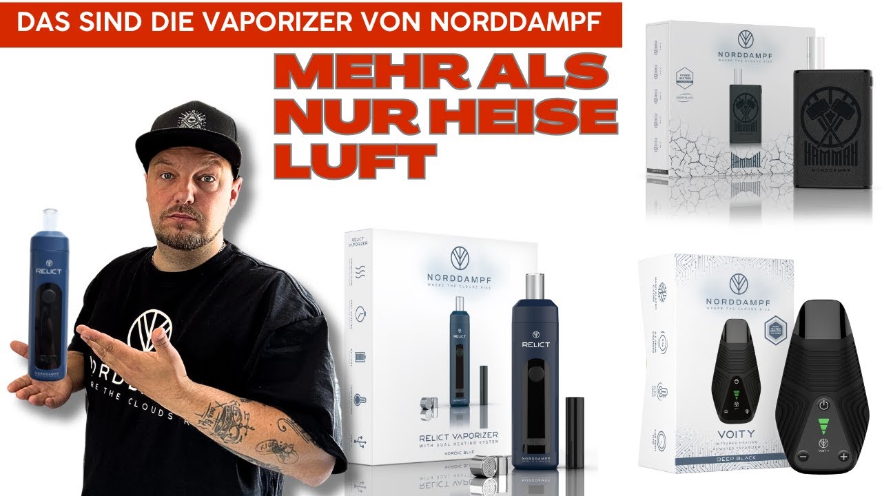 Die 3 besten Vaporizer von Norddampf: RELICT, HAMMAH & VOITY im &Uuml;berblick! Konduktion und Hybird