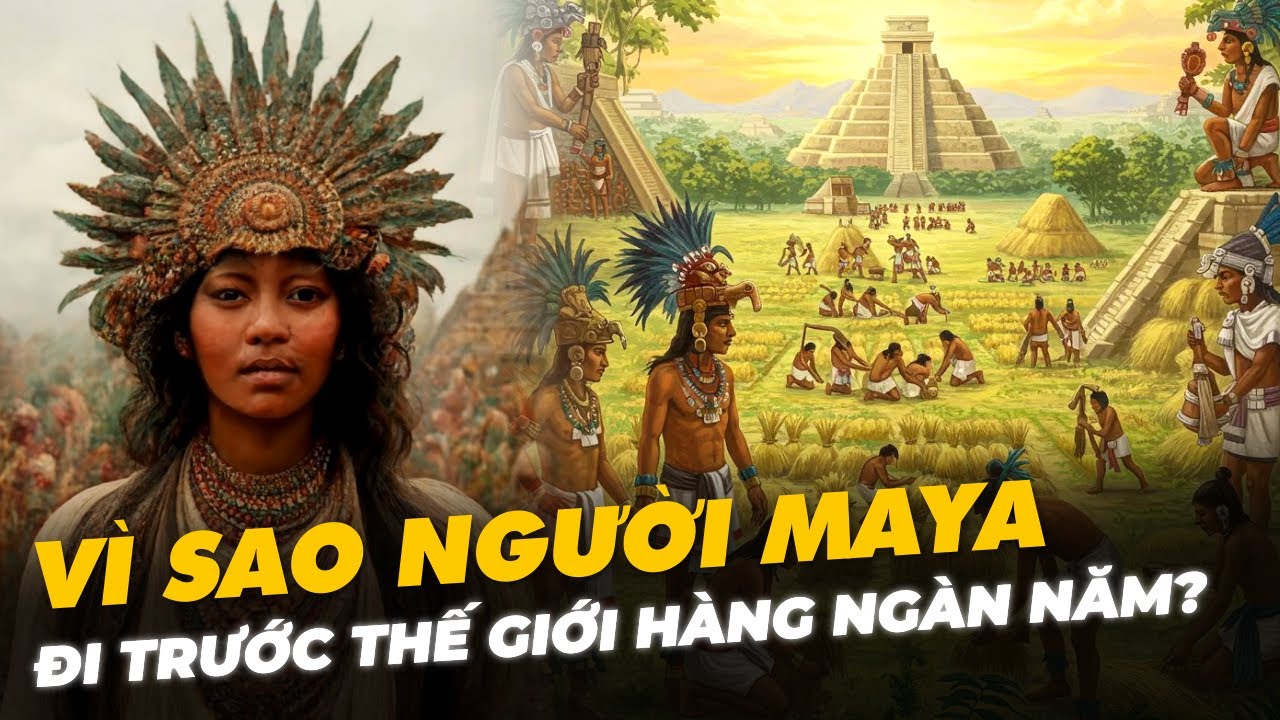 VÌ SAO NGƯỜI MAYA ĐI TRƯỚC THẾ GIỚI HÀNG NGÀN NĂM?