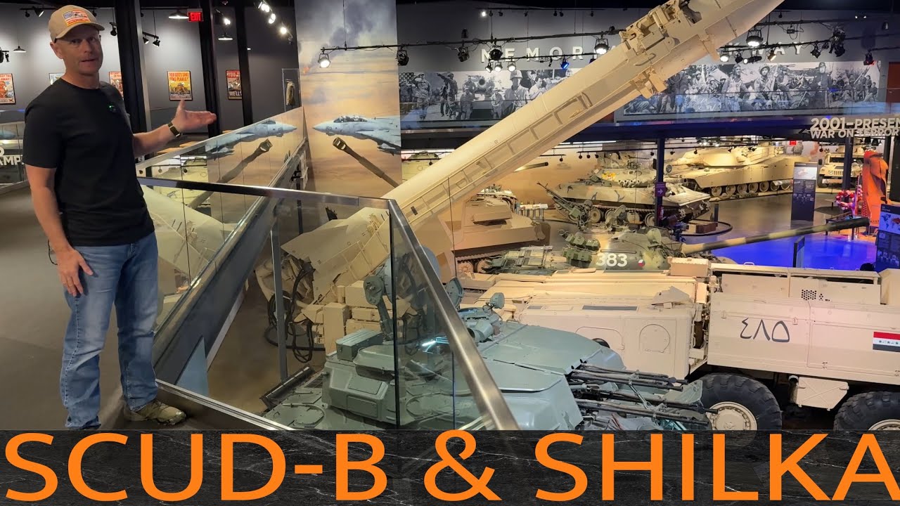 Scud and Shilka Soviet weapons detailed walkaround