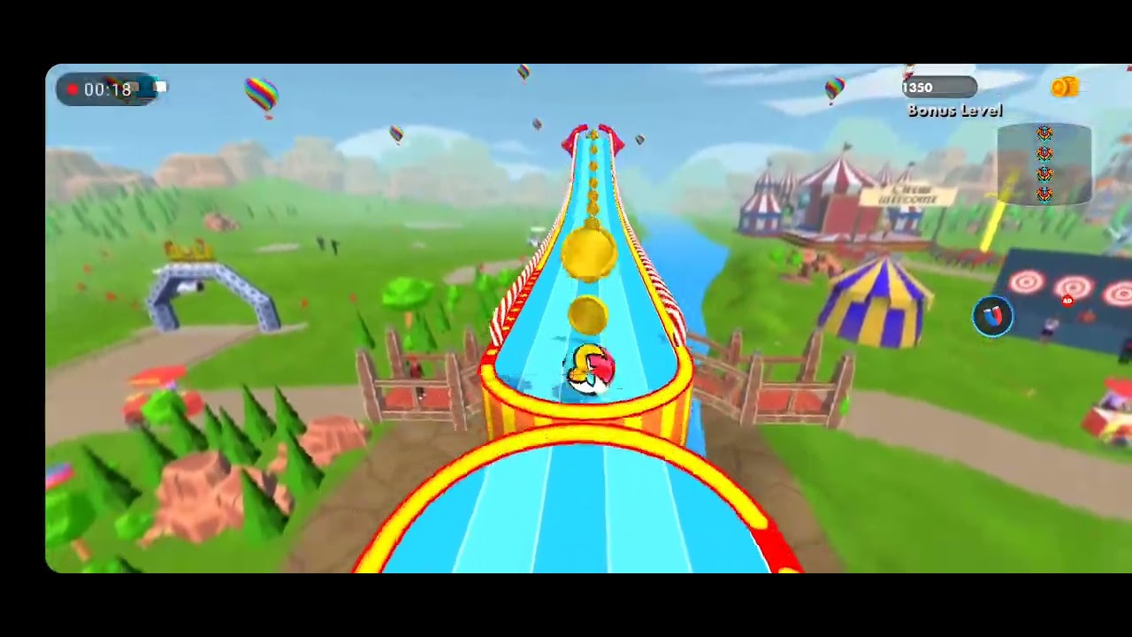 Sky Ball Jump  bonus level ,, 100 level completed 🎮💥✔️ Super Game for ball race , Android Gaming