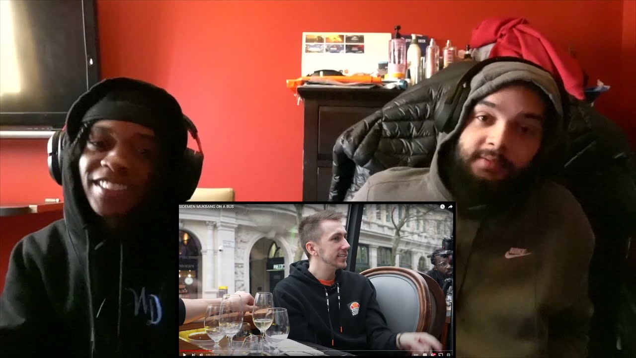 THE WAY THEY DID THIS 🤣🔥 | AMERICANS REACT SIDEMEN MUKBANG ON A BUS