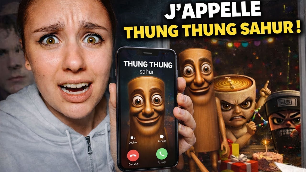NE PAS VOLER L'IPHONE DE THUNG THUNG SAHUR ! - PINK LILY