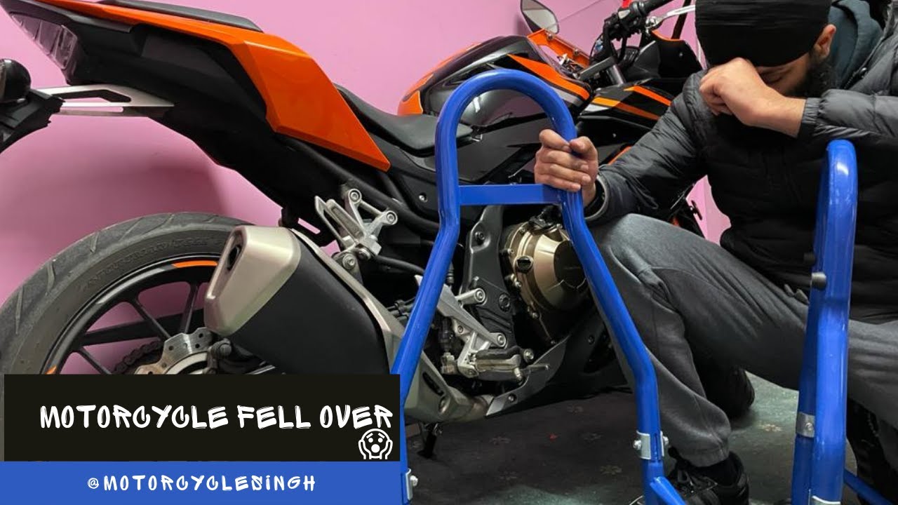 Cheapest Ebay paddock stand vs Oxford premium paddock stand Honda Cbr 500r- Motorcycle Singh