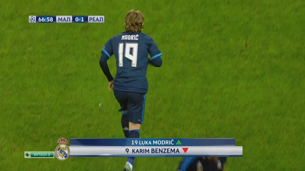 Luka Modrić vs Malmo Away (30/09/2015) HD 720p
