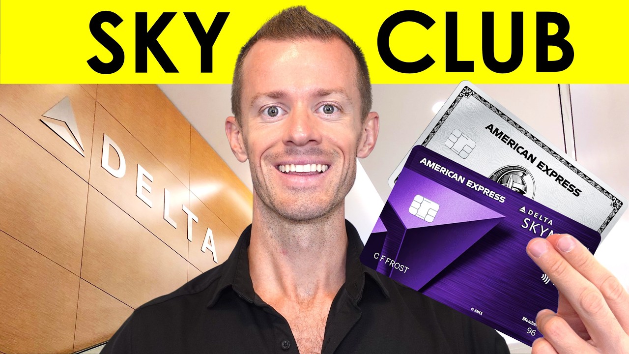 Delta Sky Club Access 2025 (How ANYONE Can Get In)