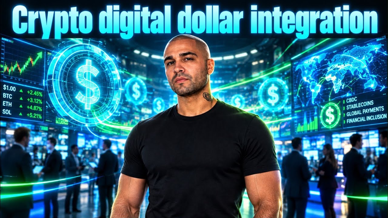 Crypto digital dollar integration