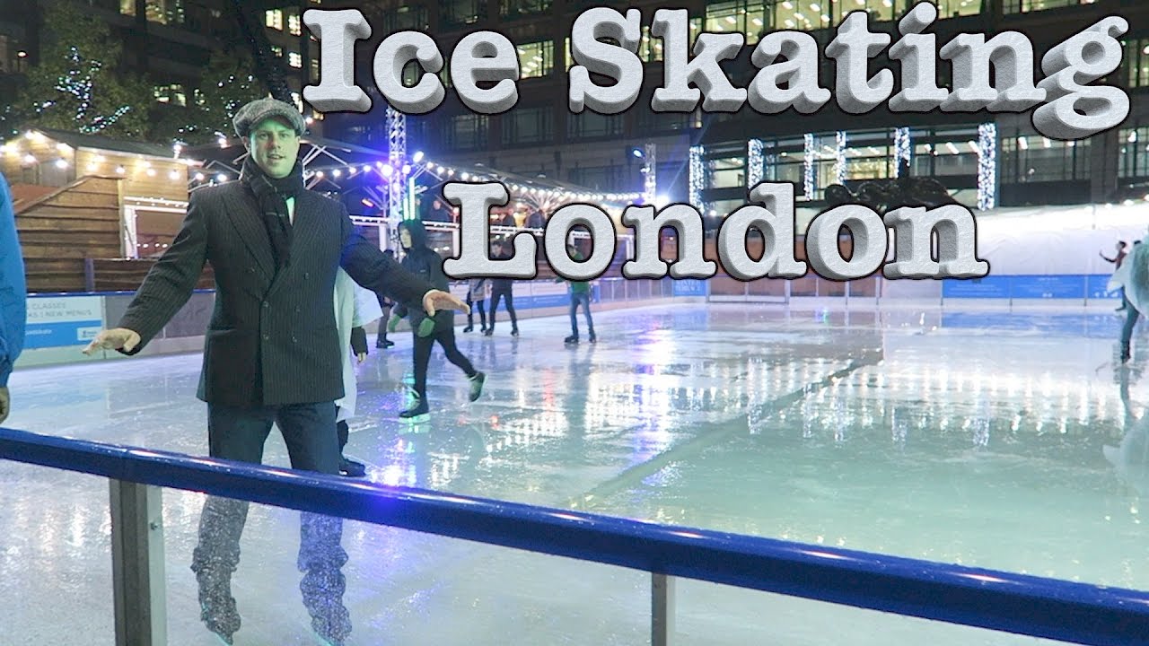 Ice Skating London Broadgate Circle Ice Rink Broadskate