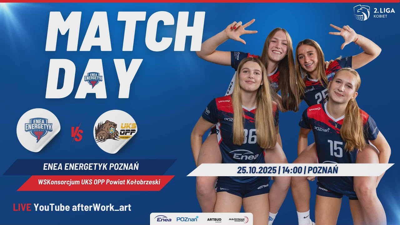 Enea Energetyk Poznań -  WSKonsorcjum UKS OPP Kołobrzeg | II Liga Siatkówki Kobiet