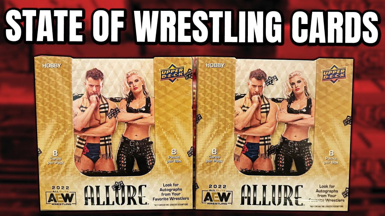 THE STATE OF WRESTLING CARDS | Featuring TWO boxes of 2022 AEW Allure
