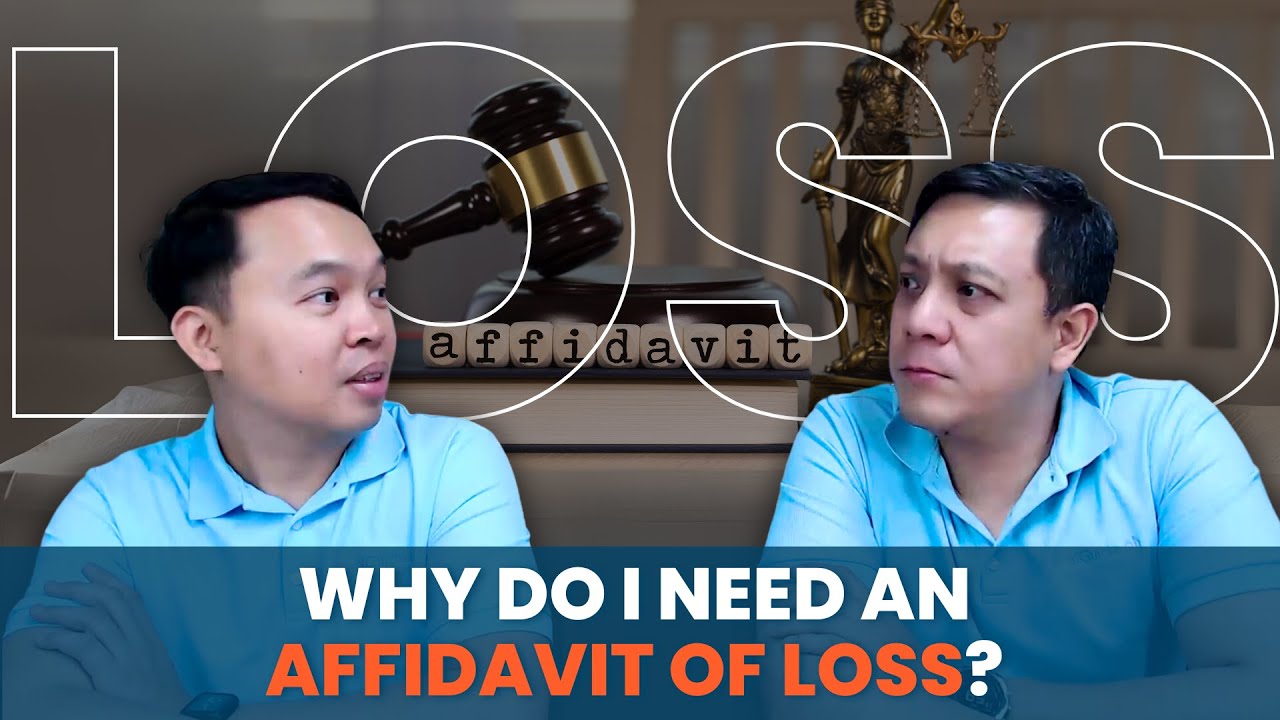 Why Do I Need an Affidavit of Loss?