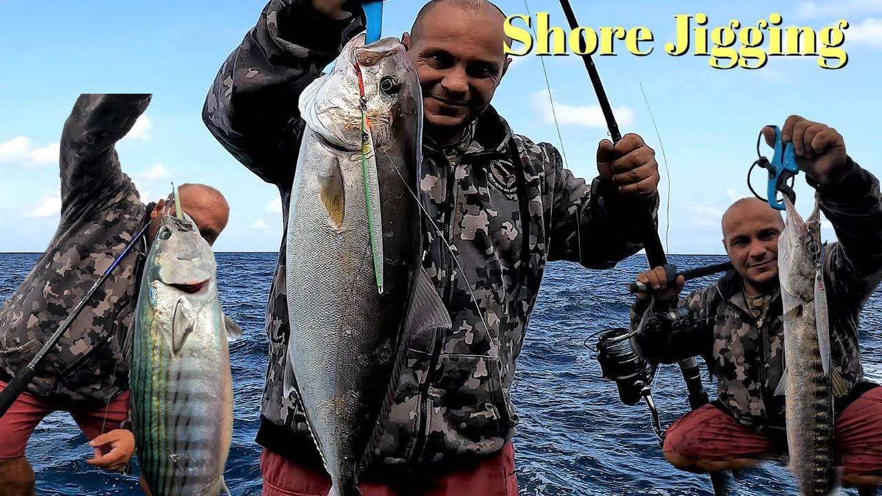 Amberjacks, Bonitos и Barracudas в пасмурный день! Я довел свой SGS6 до предела и выжил!