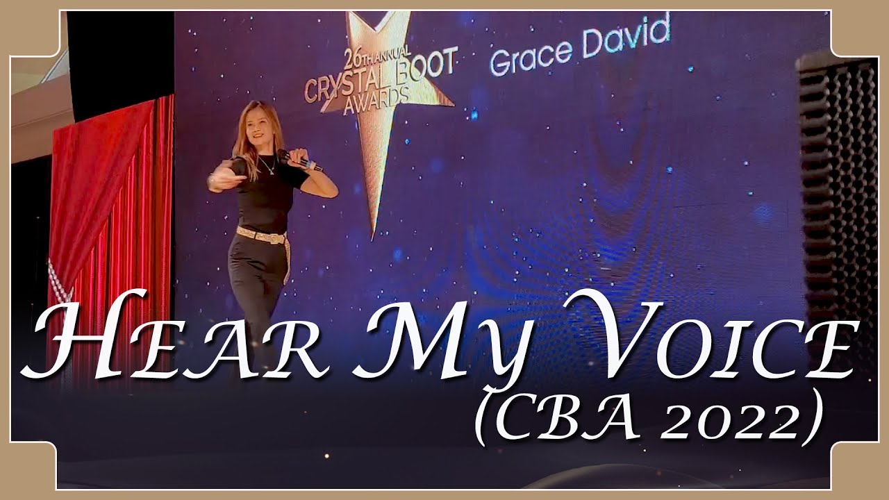 HEAR MY VOICE (CBA 2022) - LINE DANCE (AMY BAILEY & GRACE DAVID)