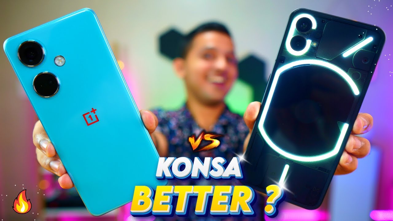 OnePlus Nord CE 3 Vs Nothing Phone 1⚡️Best Phone Under 25,000 ⚡️Clear Answer ! 🔥🔥