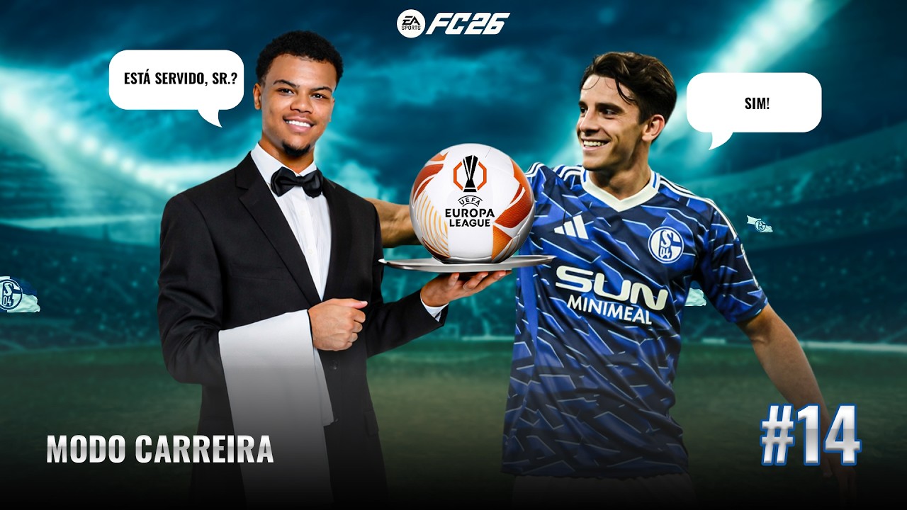 ESTREIA IMPRESSIONANTE NA EUROPA LEAGUE!! - EA FC 26 MODO CARREIRA
