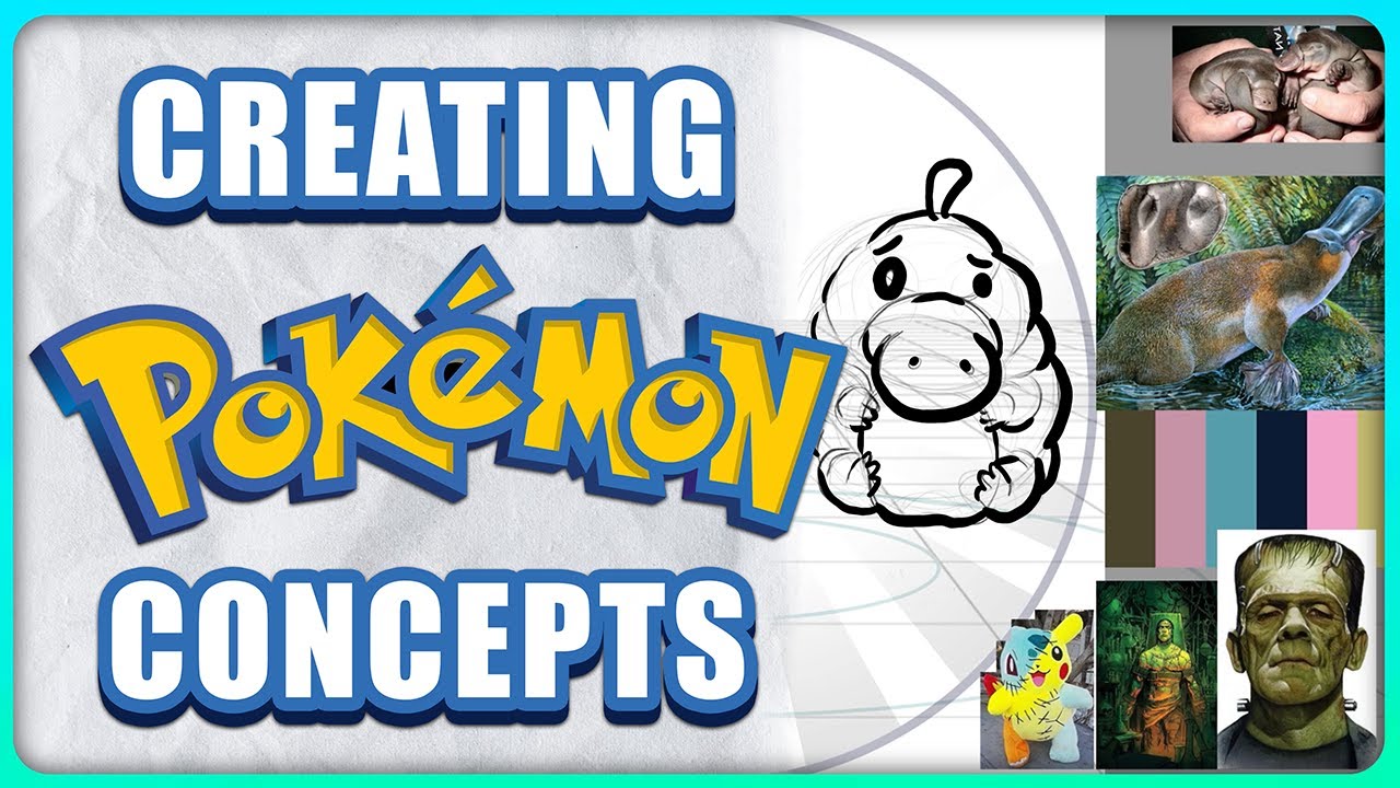 How To Create Amazing POKEMON concepts! (make your own Fakemon)