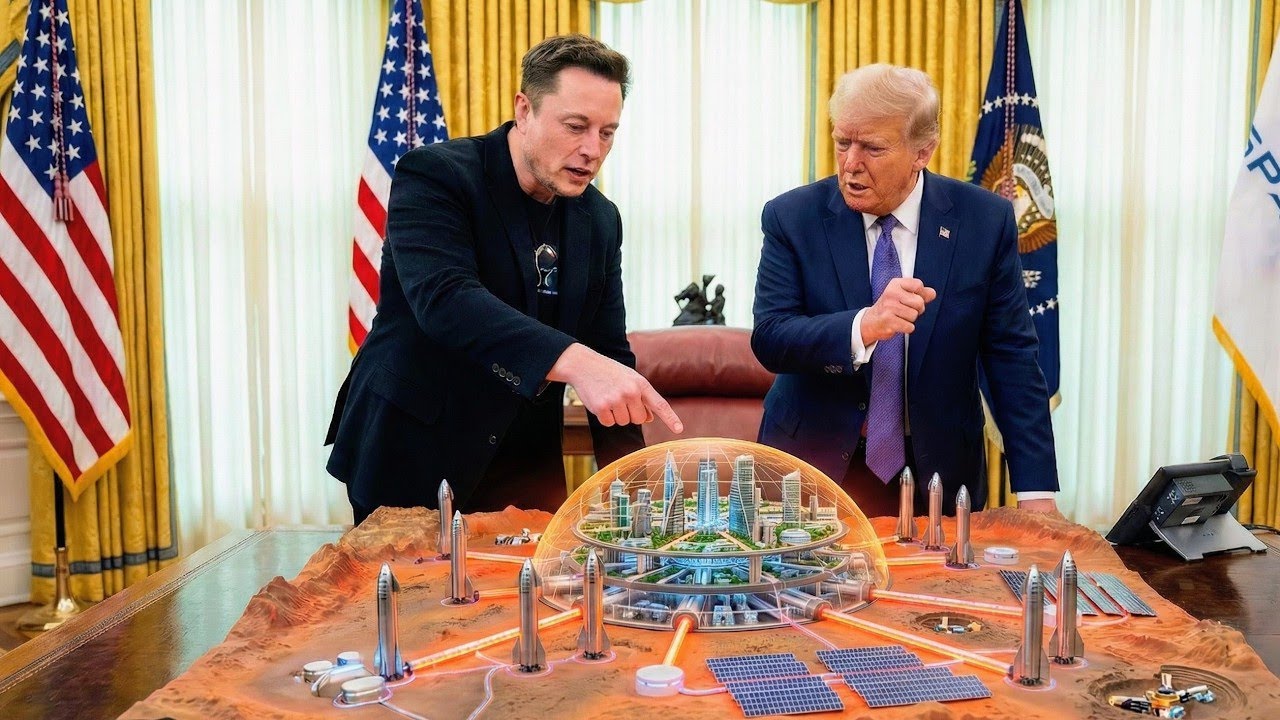 How Elon Musk Will Build the First City on Mars 🚀 | SpaceX’s Ultimate Survival Blueprint (Concept)