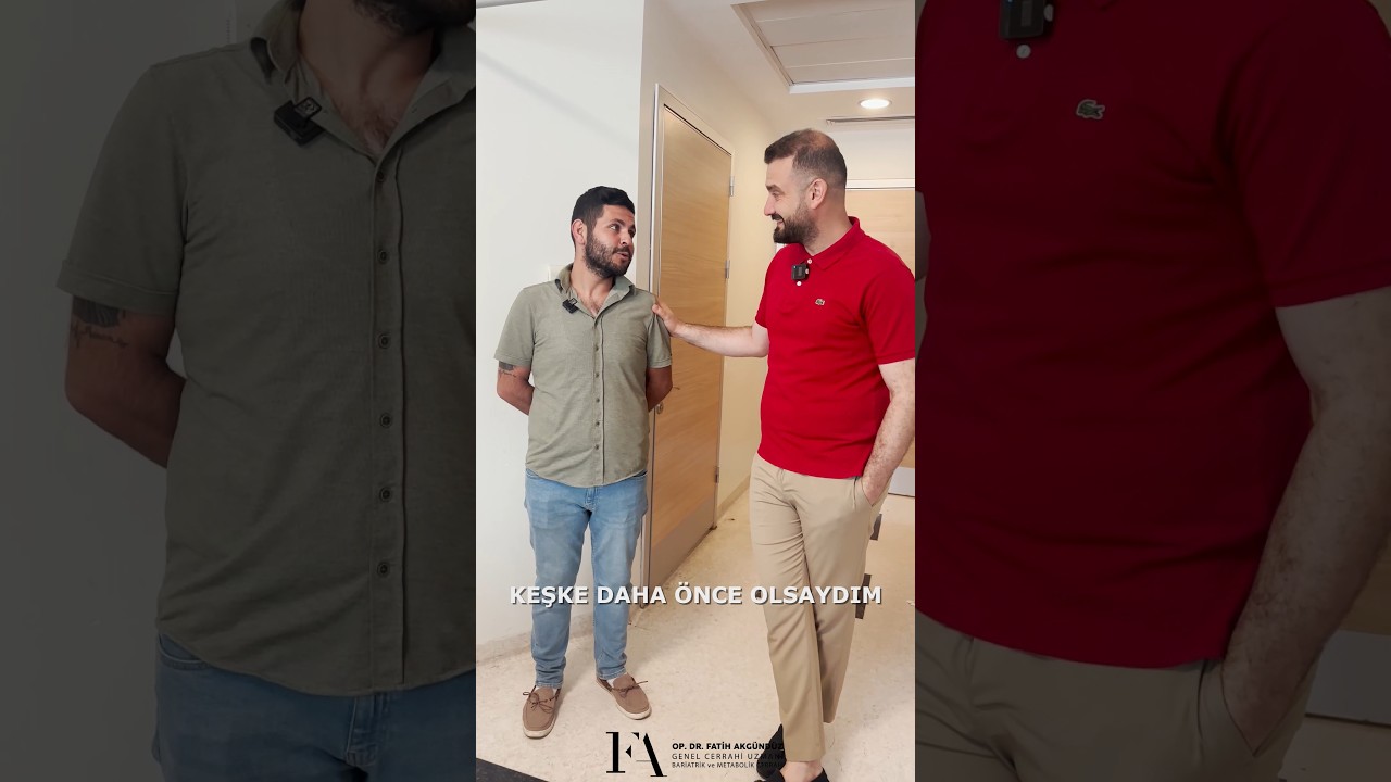 6 Ay Önce Tüp Mide Ameliyatı Olan Hastamızın Hayatındaki Değişimler...