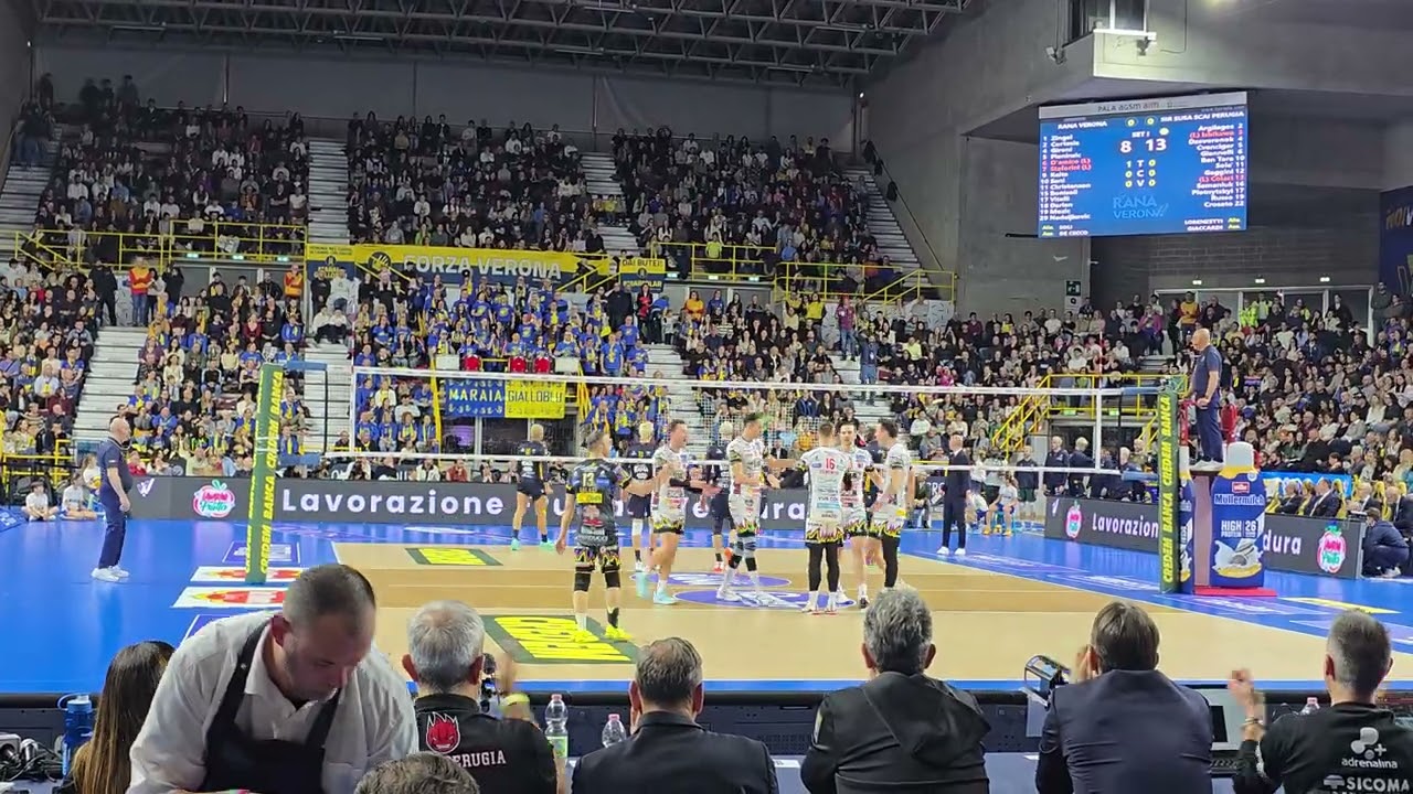 VERONA vs PERUGIA - SET 1 -  FEB. 21, 2026 SUPERLEGA PALLAVOLO 