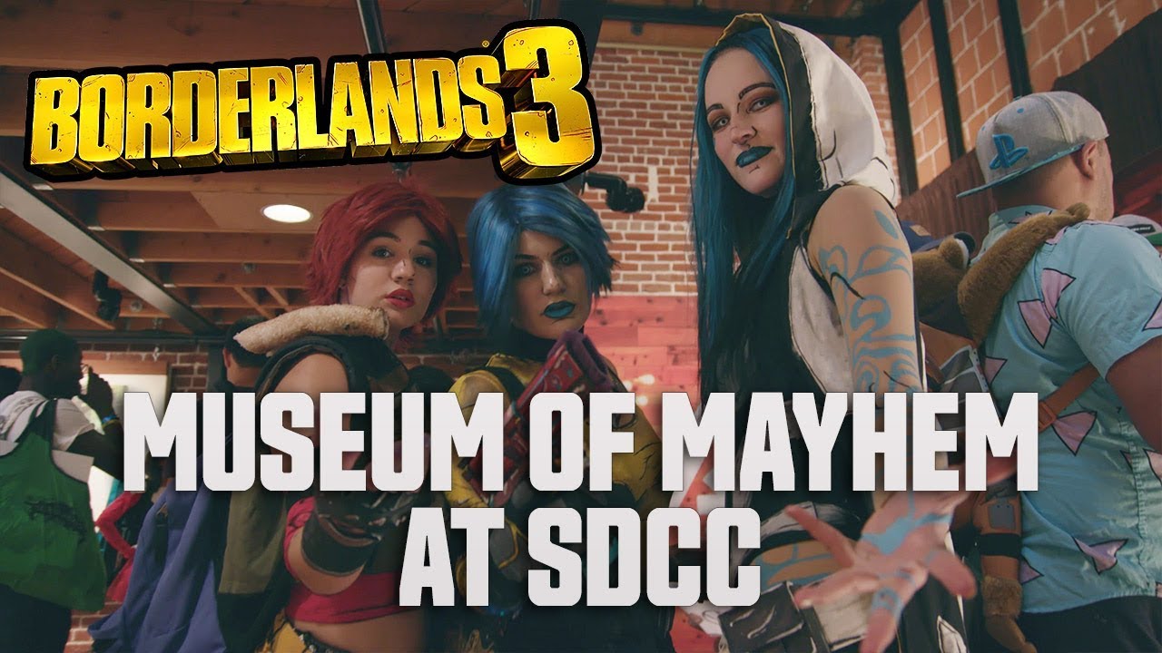 Borderlands 3 - The Museum of Mayhem at SDCC