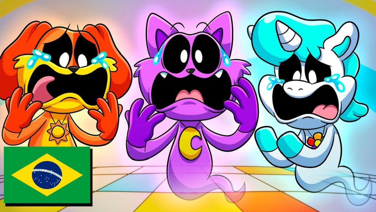 SMILING CRITTERS mas eles são FANTASMAS?! - Poppy Playtime Animação