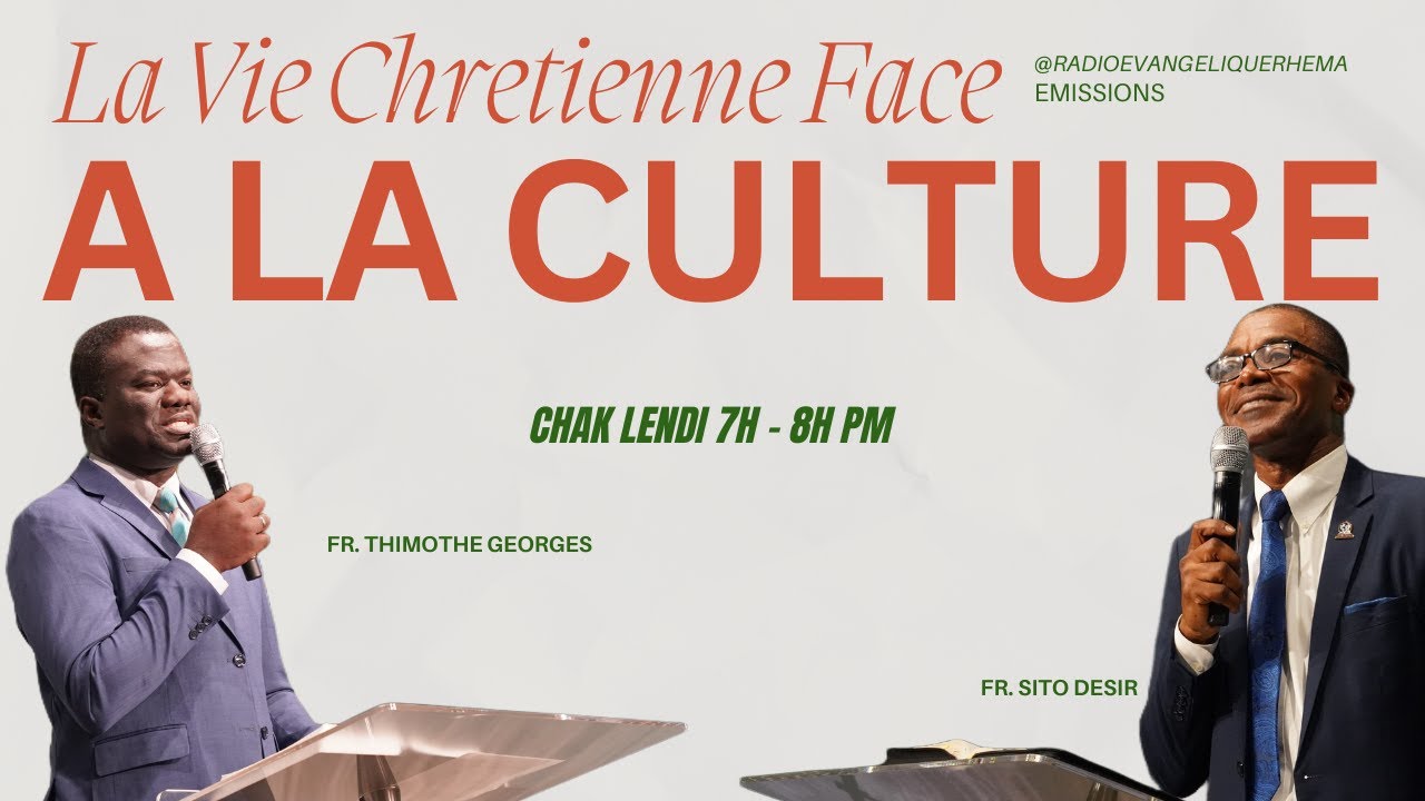 LA VIE CHRETIENNE FACE A LA CULTURE